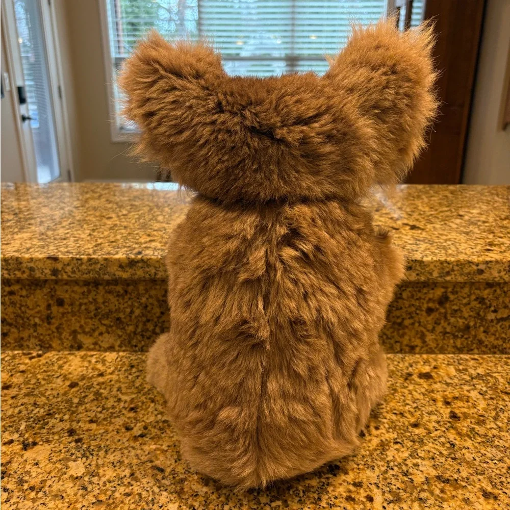 Vintage Stuffed Koala Bear made in Australia Real Kangaroo Fur Appx 15” Souvenir - Picture 5 of 13